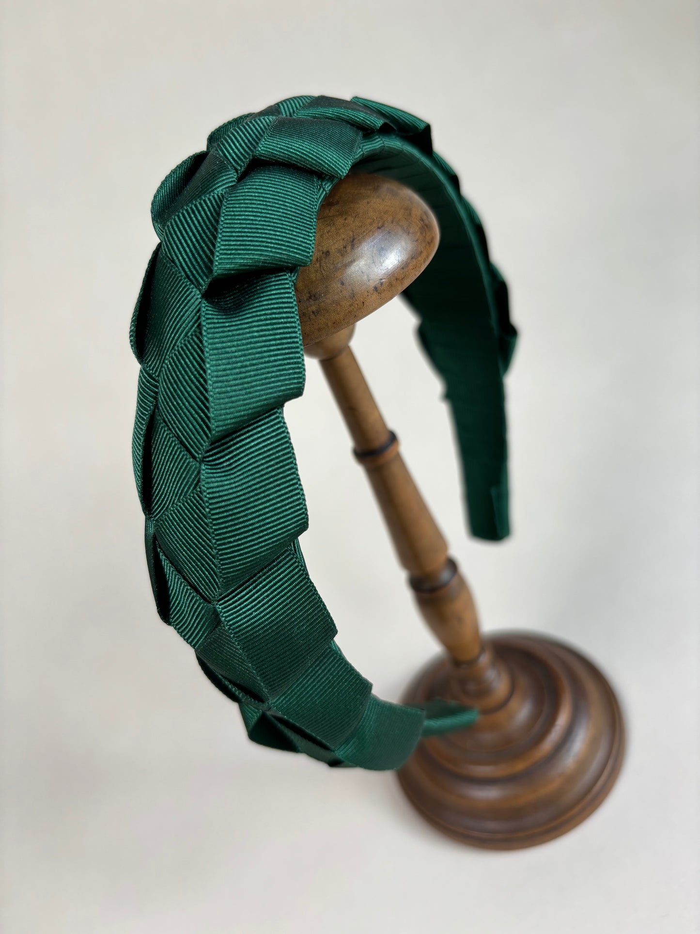 Mary in hunter green