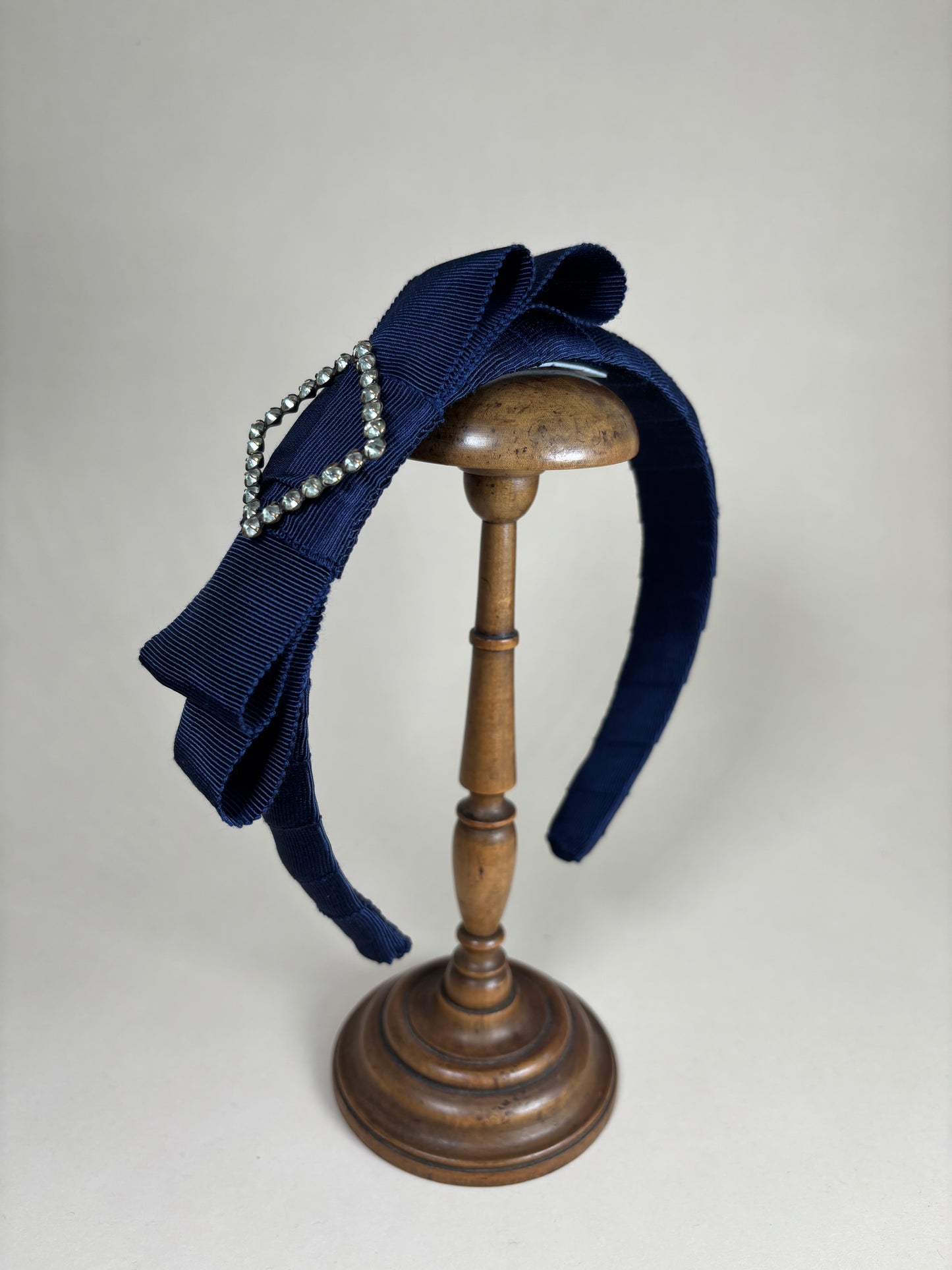 Charlotte in navy blue