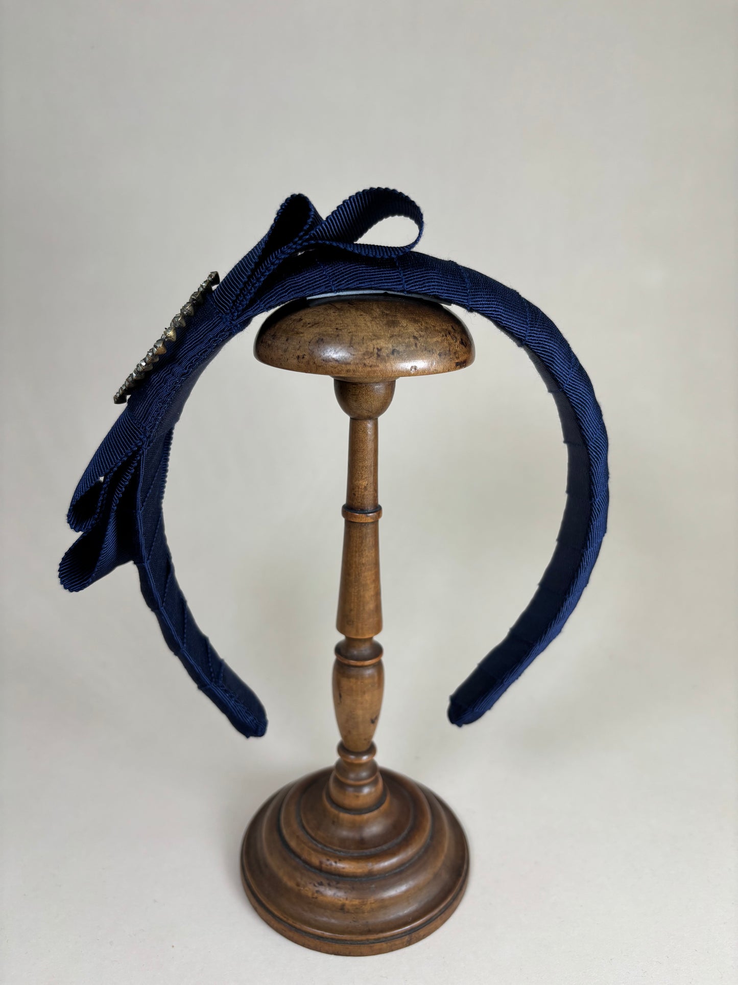Charlotte in navy blue