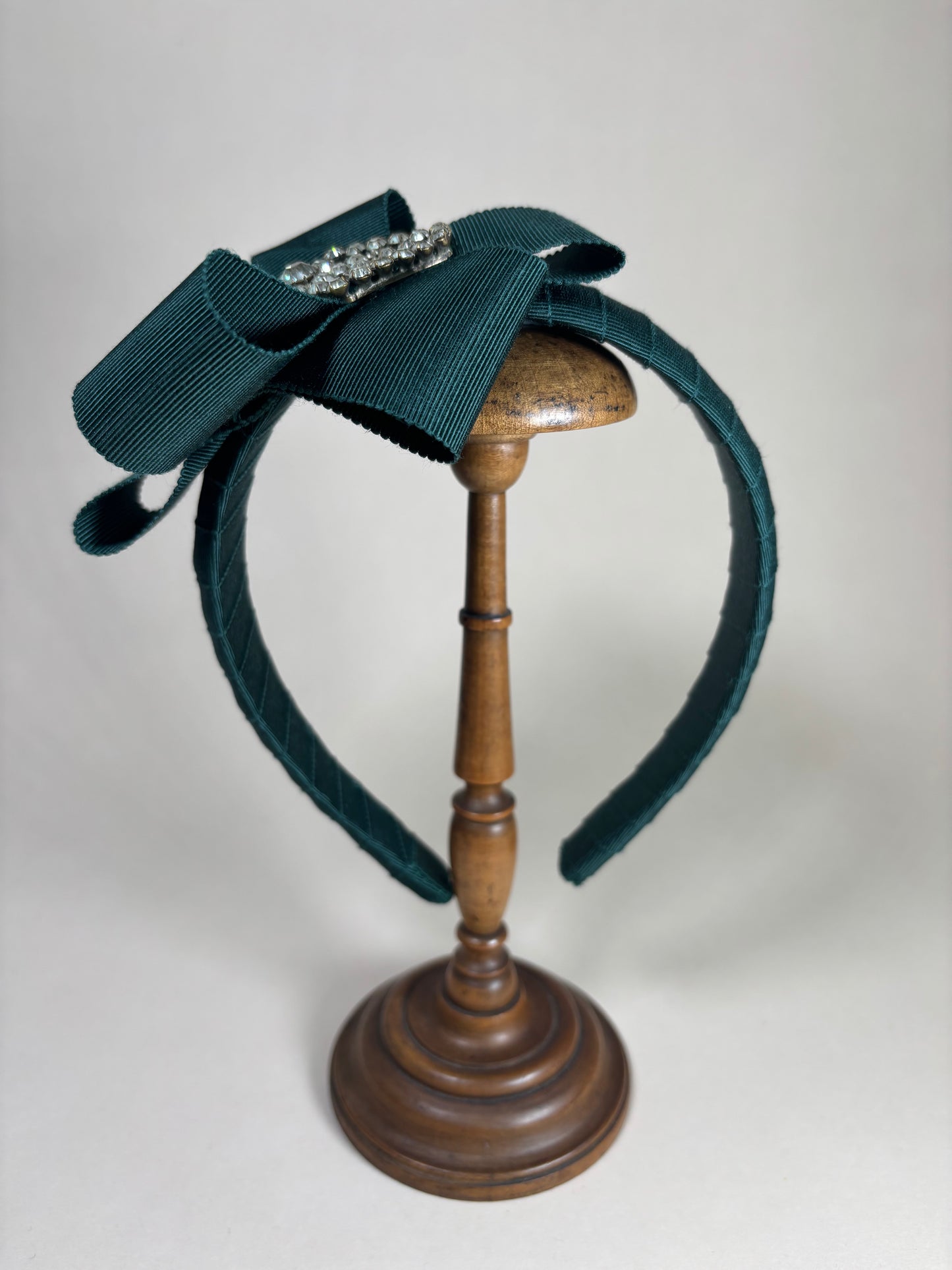 Rose in dark green