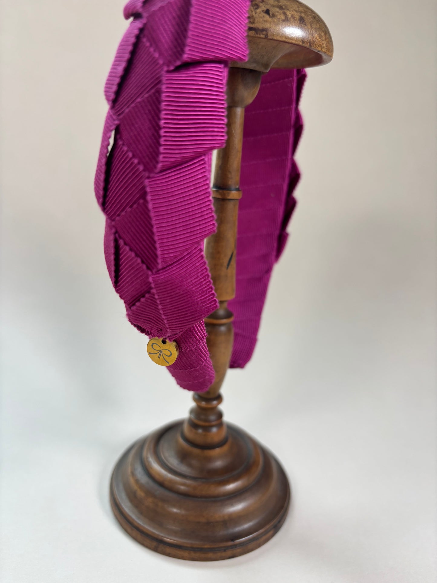 Mary in fuchsia