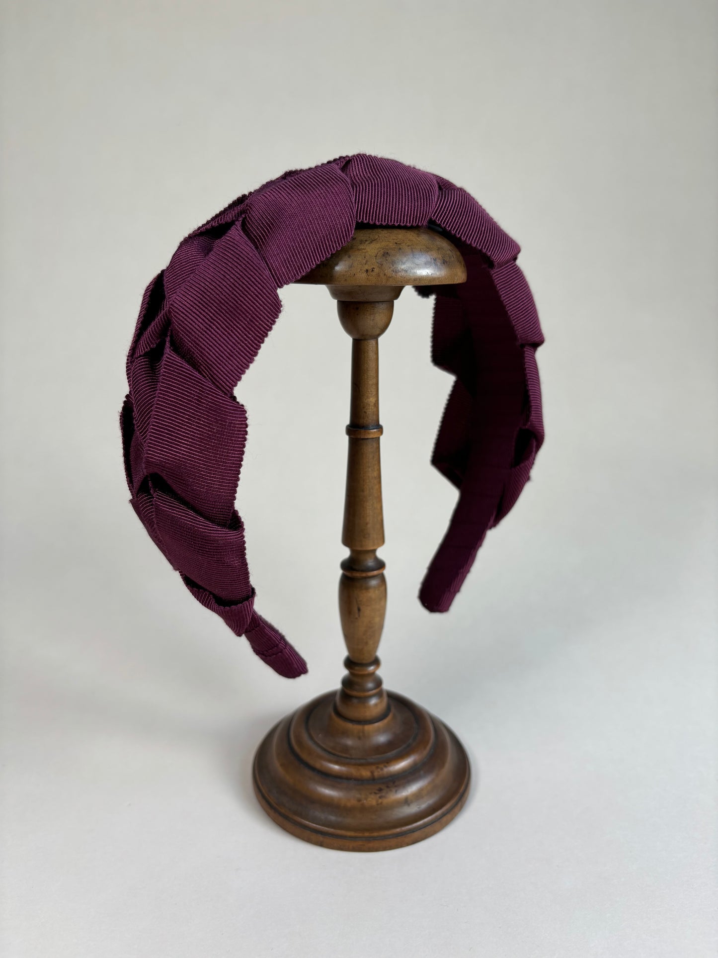 Mary in burgundy