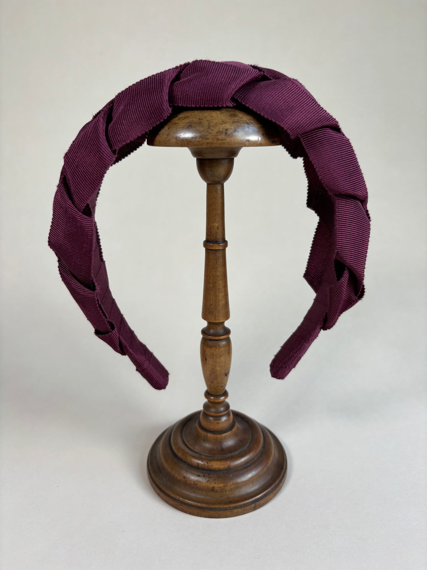 Mary in burgundy
