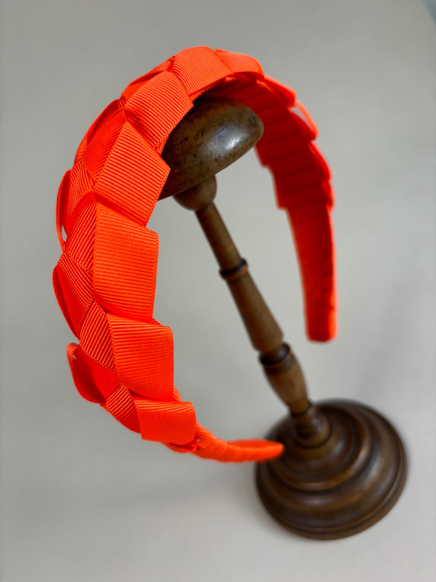 Mary in neon orange