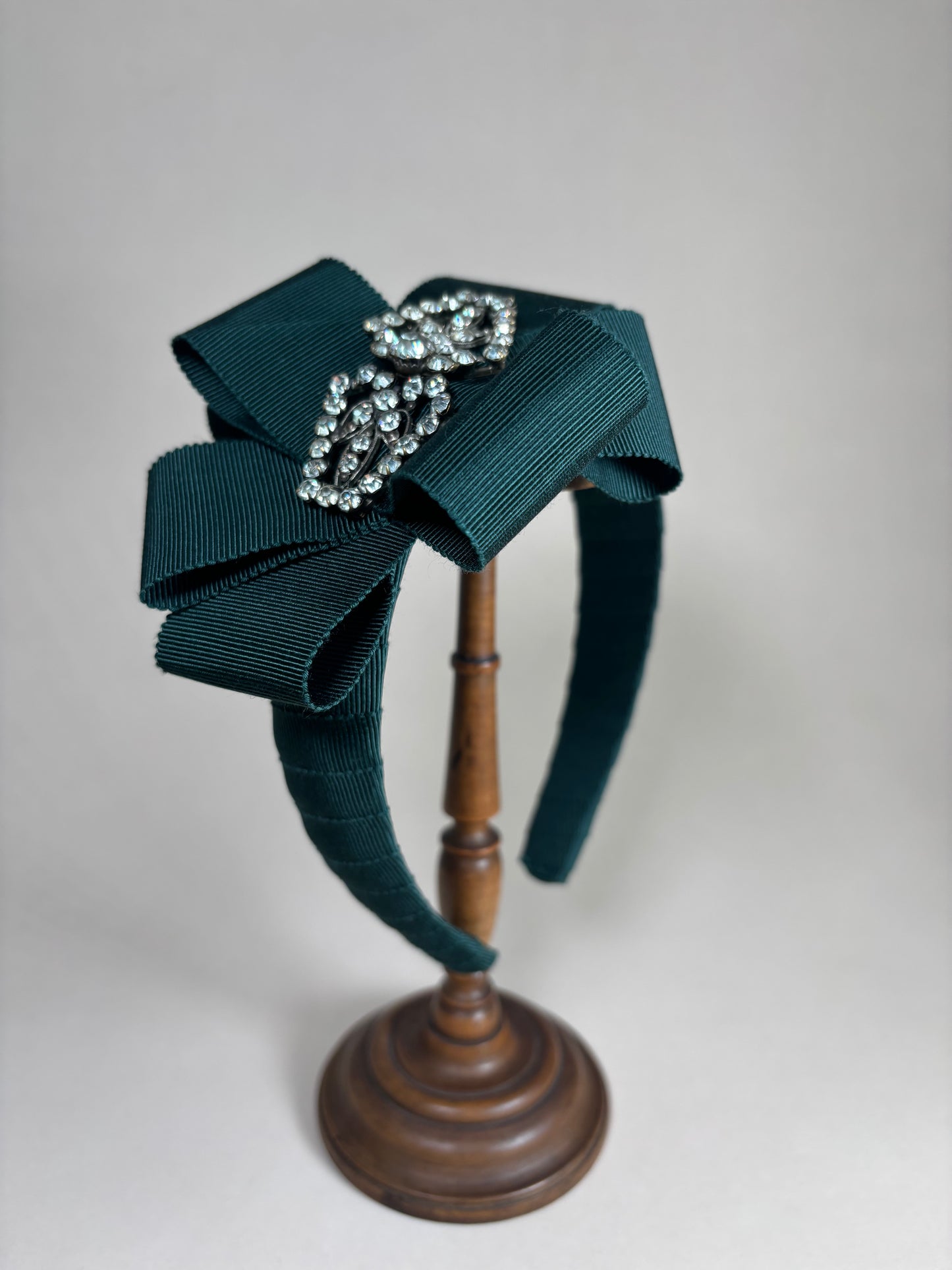 Rose in dark green